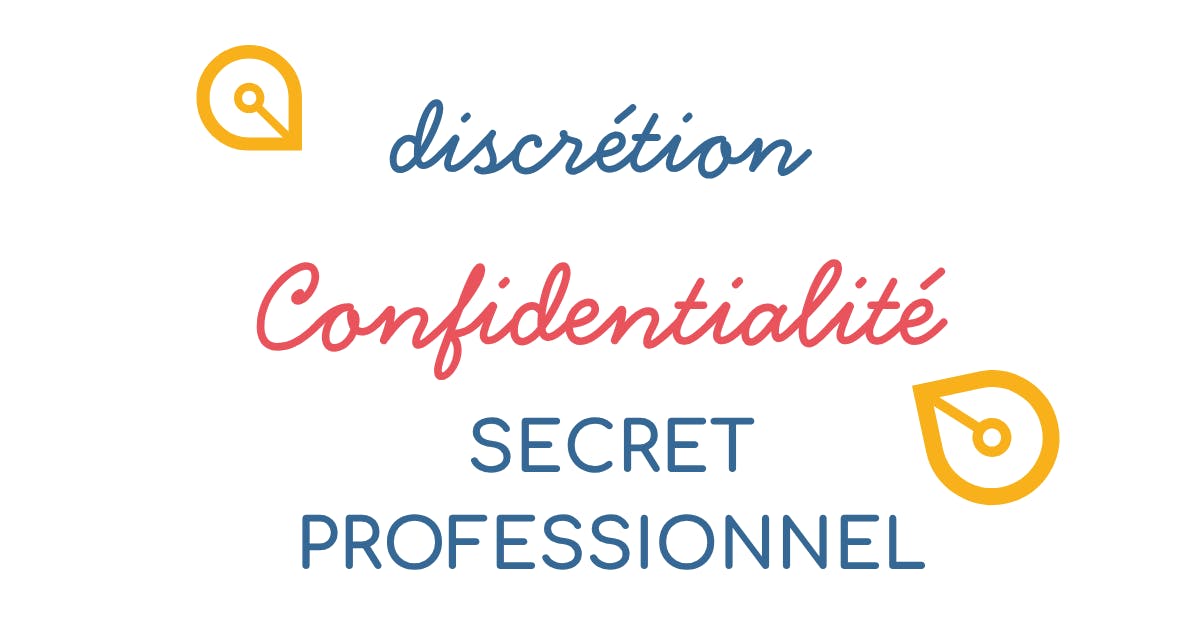 illustration confidentialité-discrétion-secret professionnel